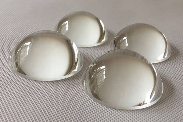 定制紫外到近紅外250-2000nm熔融石英非球面透鏡